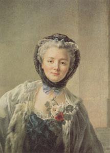 Francois-Hubert Drouais Madame Drouais Wife of the Artist (mk05) Sweden oil painting art